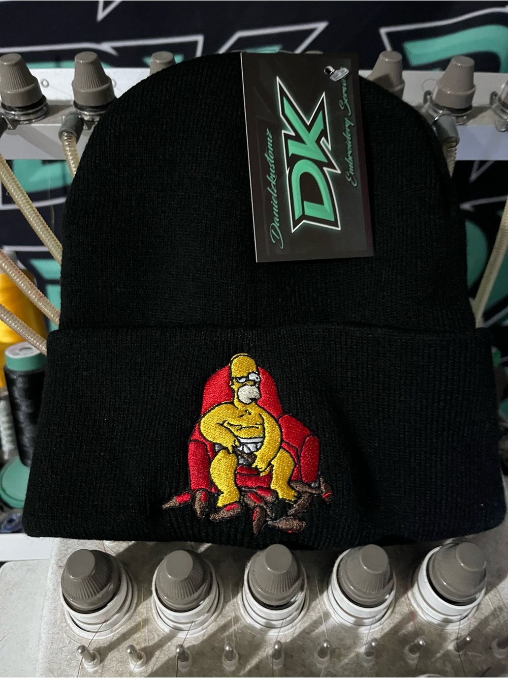 Homer Simpson beanie